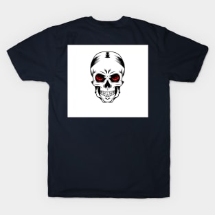 fire eye skull T-Shirt